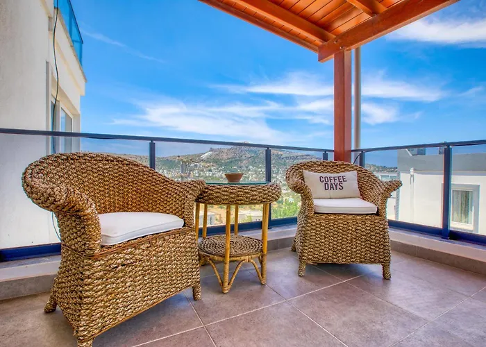 וילה Turkbuku Luxury Seaview Dublex Wpool & Terrace *